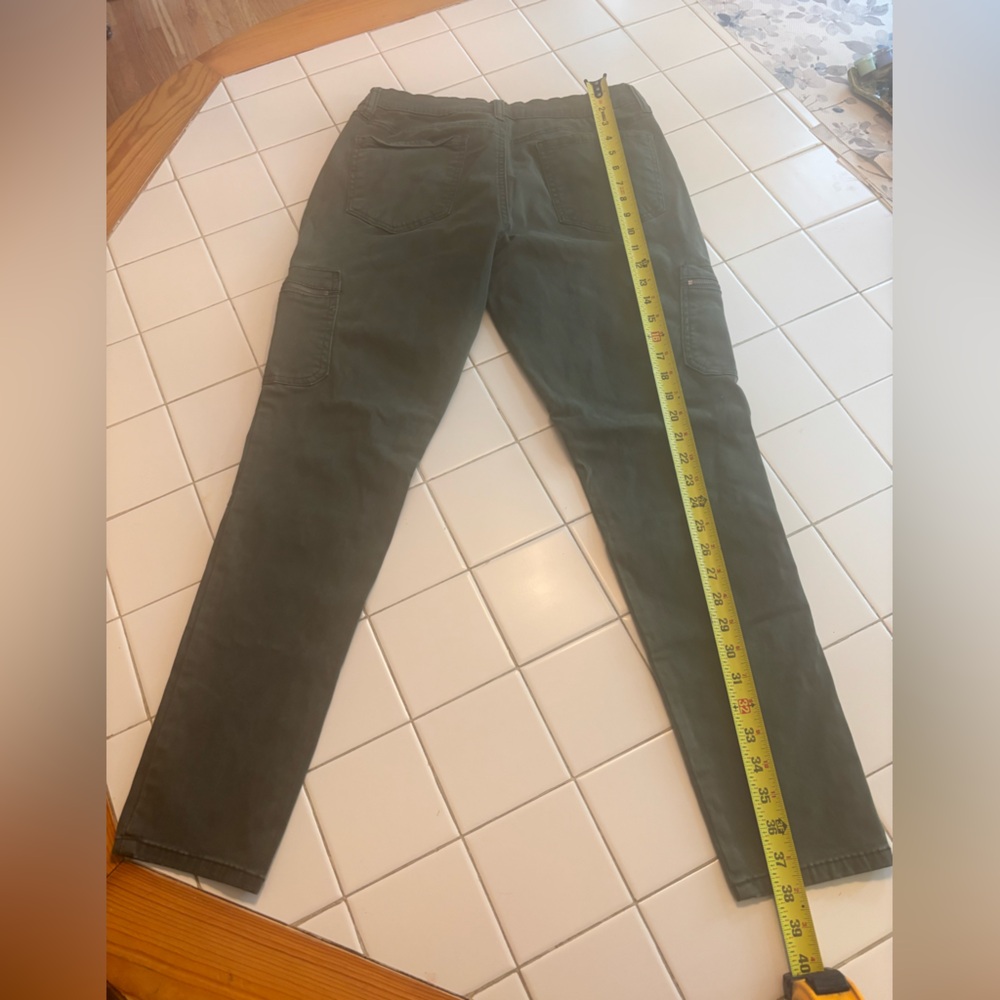 Mudd women’s Skinny Pants cargo green casual classic party comfy work winter - Picture 4 of 10